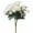 Cream, variant on Enova Home 20" Tall Artificial Silk Dahlias Mixed Fake Flowers Bush Spray for Home Office Garden Decoration (Pink)