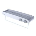 thumbnail image 4 of Estante de champú multiusos organizador de Estante de almacenamiento de toallero Estante de carrito de montado en la pared para baño bolas de Blanco Baoblaze Estante de baño, 4 of 8