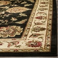 thumbnail image 3 of SAFAVIEH Lyndhurst Manuel Traditional Border Runner Rug, Black/Ivory, 2'3" x 12', 3 of 5