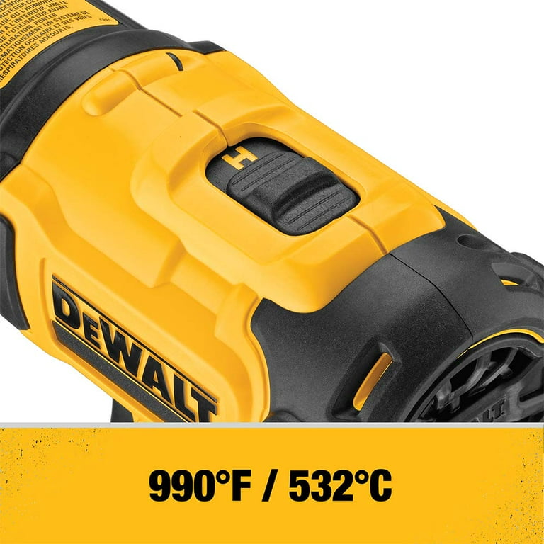 DeWalt 20V Heat Gun DCE530 unboxing and demo DCE530P1 