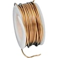 thumbnail image 3 of Beadalon Artistic Wire, Colored Copper Craft Wire, 18 Gauge (1Mm), 4 Yds. Tarnish-Resistant Brass, 3 of 4