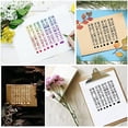 thumbnail image 6 of 1pc Alphabet Number Stainless Steel Stencil Template Symbol Metal Journal Stencils Templates Tool, 6 of 9