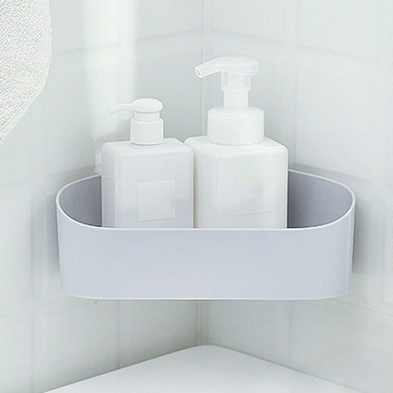 Corner Shower Caddy Suction Cup NO-Drill Removable Bathroom Shower
