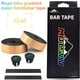 thumbnail image 3 of Bike Handlebar Wraps antideslizante Bicicleta Elástica Cinta autoadhesiva Ligero Ligero Ciclismo Protección Protección Cinturón Dorado 2 piezas / Caja Eigraketly OD003396-08B, 3 of 7