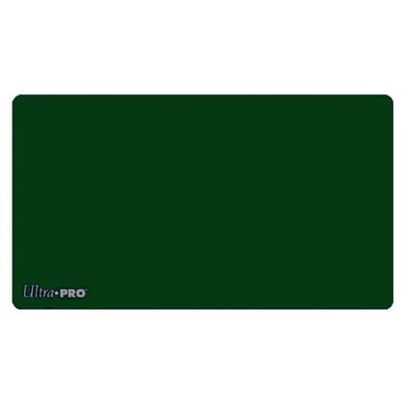 Solid Green Play Mat Card Game, Protective mat keeps your games, cards and other items safe and clean from rough and dirty surface area By Ultra (Best Games To Play On Surface Pro 4)