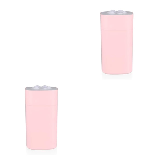 Injueey Humidificador de aire, fabricante de niebla cuadrado comercial, difusor de aceite, suministros para el hogar, rociador de niebla, dispositivo Rosado Eingebaute Batterie 2piezas Injueey CBP327669