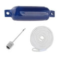 thumbnail image 3 of koolsoo Bouées d'Amarrage Gonflables pour Bateau Ponton Bleu Corde Blanche, 3 of 9