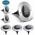thumbnail image 2 of Solar Light Garden 6 Pieces 16 Leds Solar Lamps Outdoor Led Garden Lights Outdoor Light, Waterproof Ip65, 2 of 5