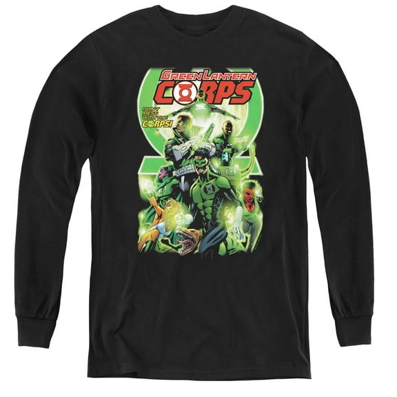 Green Lantern - Gl Corps #25 Cover - Youth Long Sleeve Shirt - X-Large