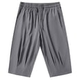 thumbnail image 6 of Plus Size Men's Running & Training Shorts with Elastic Waist Pockets, Stretchy Quick Dry Lightweight Athletic Shorts, Casual Daily Gym Workout, Summer Essentials | JASKFLY,Gray 3XL, 6 of 7