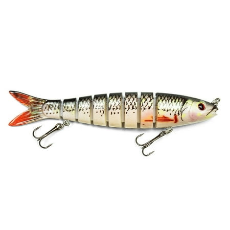 ASKMZ 13.5cm 20g Realistic Fishing Bait Vivid Swimming Action Reduce Wind Resistance Eco-friendly Portable Jointed Crankbait Angling