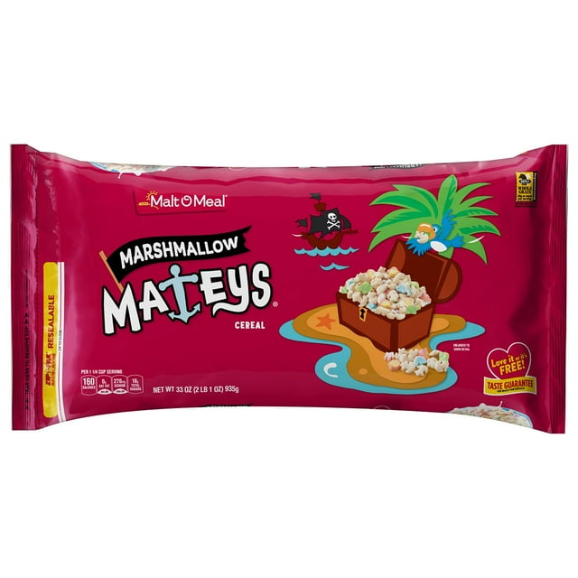 Malt-O-Meal Marshmallow Mateys Cereal, 33 oz.