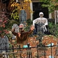 thumbnail image 4 of Decoración de Halloween columpio fantasma Control de voz jardín al aire libre Casa Encantada tierra Plug-in accesorios de miedo muñeca de terror, 4 of 4
