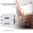 thumbnail image 1 of Ejoyous Video Converter, 480P Mini AV to VGA Composite TV Decoder Adapter Audio Video Converter with USB Power Cable, 1 of 7