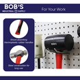thumbnail image 5 of BISupply 5 Piece Hammer Set Mechanic Tool Kit - Nail Hammers Shop Automotive Set, Ball Peen Hammer, Sledge Mallet Tools, 5 of 5