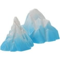 thumbnail image 5 of OFFIGAM Realistic Skyblue Iceberg PVC Decorative Aquarium Products for Fish Tanks 2pcs 3.9×3.1×2.4in, 5 of 10