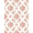 Pink, Pattern 12, variant on ODIKA Scatter Vintage Dainty Rosebud Clusters Pink Ditsy Refined Stain Resistant Low Profile for Dorm Room, Small Living Apartment