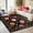 Black background, variant on Jakolive Eye-Catching Butterfly Area Rug, 8x10, Large Indoor Carpet with Bold Prints, Lightweight, Washable for Bedrooms and Family Spaces, Dark Green