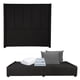 thumbnail image 1 of Box Base Cama King Size+Cabecera Nizza Negro+Almohada 2Pack+Protector Cloud+Sabanas Softy, 1 of 6