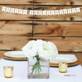thumbnail image 2 of Happy Anniversary! Gold Glitter Wedding Pennant Party Banner, 2 of 2