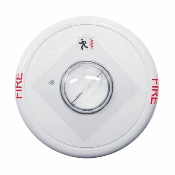 Kidde EGCF-VMH Genesis Strobe, Ceiling Mt., 95-177 CD, Marked in.Fire in., 24VDC, White