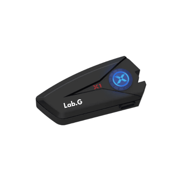 Intercomunicador Para Casco Motocicleta Audífonos Bluetooth5.3 Ip67 Xgp X1 Negro