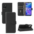 thumbnail image 1 of Compatible With Vivo Y21/ Y21s/ Y33s Premium Pu Leather Flip Folio Case With Card Slot Built-in Magnet Wallet Cover, 1 of 5