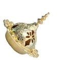 thumbnail image 2 of Oubit Metal Vintage Incense Burner,Vintage Incense Burner Exquisite Gold Incense Burner Incense Burner Versatile Functionality, 2 of 9