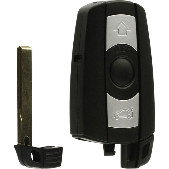 Car Key Fob Keyless Entry Remote fits BMW 3, 5, Series (KR55WK49123, KR55WK49127)