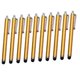 thumbnail image 5 of Lápiz óptico Capacitivo De La De Táctil 10Pack Para La Tableta para Smartphone dorado, 5 of 8