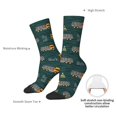 thumbnail image 4 of Vsdgher Big Machine Crew Socks for Men & Women, Breathable Casual Athletic Ankle Socks, 4 of 6