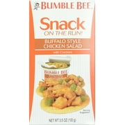 (4 pack) (4 Pack) Bumble Bee Snack On The Run! Buffalo Style Chicken Salad with Crackers, 3.5 oz Kit