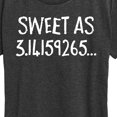 thumbnail image 3 of Instant Message - Sweet As 3 - Women's Short Sleeve Graphic T-Shirt, 3 of 6