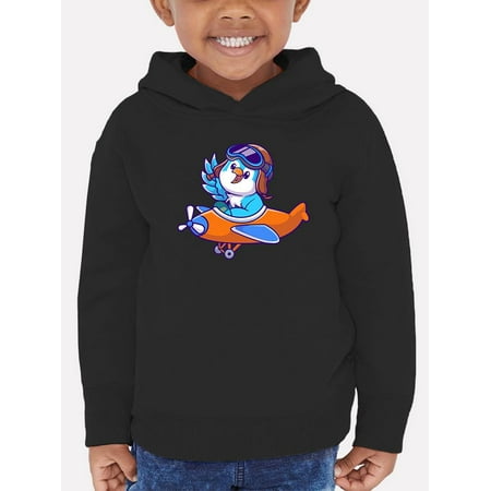 

Cute Blue Bird Riding Airplane Hoodie Toddler -Image by Shutterstock 2 Toddler
