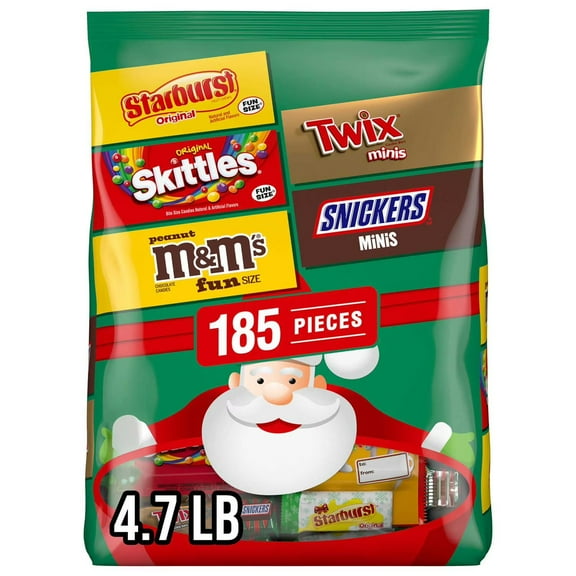Mars Christmas Variety Pack Candy, 185 pcs.