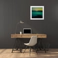 thumbnail image 3 of Joy, Olivia 26x26 White Modern Wood Framed Museum Art Print Titled - Green Water, 3 of 4