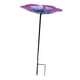 thumbnail image 1 of Alimentador de pájaros Tazón de alimentación de aves con estaca amantes de los pájaros regalos removibles el tazón de baño de pájaros decorativos para Azul púrpura, 1 of 8