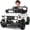 White, variant on HHVEL 12V 7Ah Power-Wheels Jeep, Ride on Cars with Remote Control for Girls, 3 Speeds, Electric Cars for Kids 3-5, Spring Suspension, Bluetooth Music & LED Lights, White