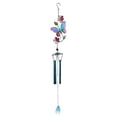 thumbnail image 2 of Wind Chimes Outdoor Clearances, Butterflies Aluminum Tube Windchime With S Hook, Garden Decor, Housewarming Gift, Xinsrenus Under $5! Wind Chimes Outdoor Clearances, Butterflies, 2 of 6