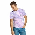 thumbnail image 4 of Dalix Astronaut Spaceman Embroidered Tie Dye Short Sleeve T-Shirt Large Purple, 4 of 5
