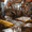 Bridge, variant on Cobblestone Alley Canvas Wall Art Print, Home Decor for Living Room Bedroom Kitchen Office