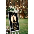 thumbnail image 4 of Darling Souvenir MADE WITH LOVE PersonalizedWelcomeSignFor Bridal Shower,Champagne Glasses,Bridal Shower Collection Great For Your Celebrations- 18x 12, 4 of 5
