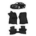 thumbnail image 3 of Custom Fit [Made in USA] All Weather Heavy Duty Full Coverage Floor Mat Floor Protection [Front and Rear] for 2015 2016 2017 2018 2019 2020 Ford Mustang - Black Single Layer, 3 of 4