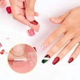 thumbnail image 3 of DNHCLL 10 piezas de rueda acrílica blanca, puntas de arte de uñas postizas, exhibición de práctica para herramienta de arte de uñas, 3 of 5