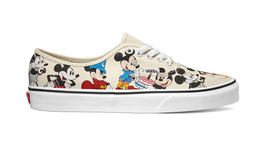 mickey mouse mens vans