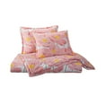 thumbnail image 3 of Martex Color Solutions Path of Poppies Floral Cotton Comforter Set, White/Pink, King, 3 of 6