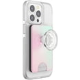thumbnail image 2 of PopSockets Phone Wallet for MagSafe, Phone Card Holder with Grip, Light Pink - Mermaid Pink, 2 of 4