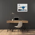 thumbnail image 3 of Tienhaara, Michael 14x12 White Modern Wood Framed Museum Art Print Titled - Vigor II, 3 of 4