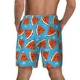 thumbnail image 4 of Balery Cartoon Watermelon Mens Swim Trunks Swim Shorts for Men Quick Dry Inseam Beach Shorts with Compression Liner Pocket-Medium, 4 of 9