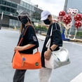 thumbnail image 2 of Bolsa deportiva de nailon de gran capacidad, bolsa de gimnasio portátil, impermeable, multifuncional, resistente al desgaste, con cinturón de fijación para viajes y natación Fivean unisex, 2 of 2
